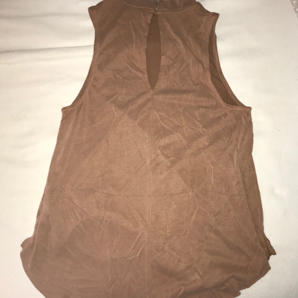 High neck super soft tank